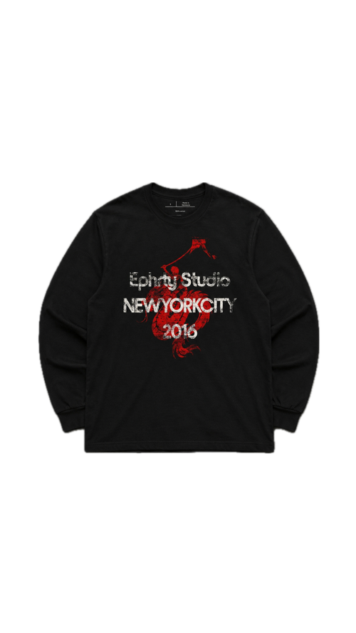 ”Script” Long Sleeve
